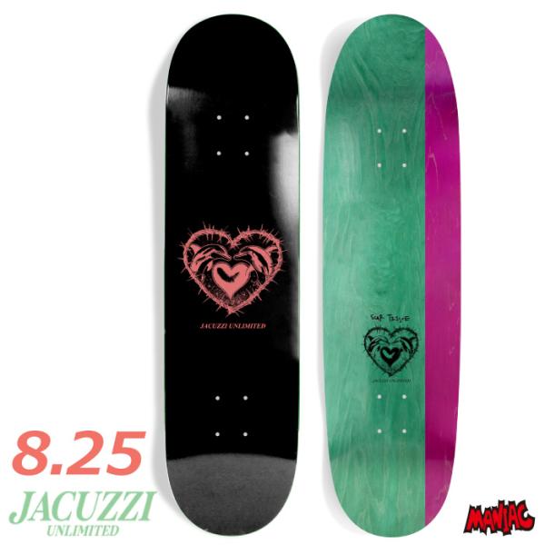 スケボー デッキ 単品 スケートボード JACUZZI UNLIMITED ジャグジー アンリミテッ...