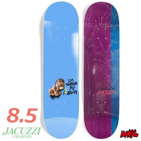 スケボー デッキ 単品 スケートボード JACUZZI UNLIMITED ジャグジー アンリミテッ...