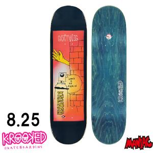 スケボー デッキ 単品 スケートボード KROOKED クルキッド MATT GOTTWING AEROSOL 8.25 インチ｜maniac