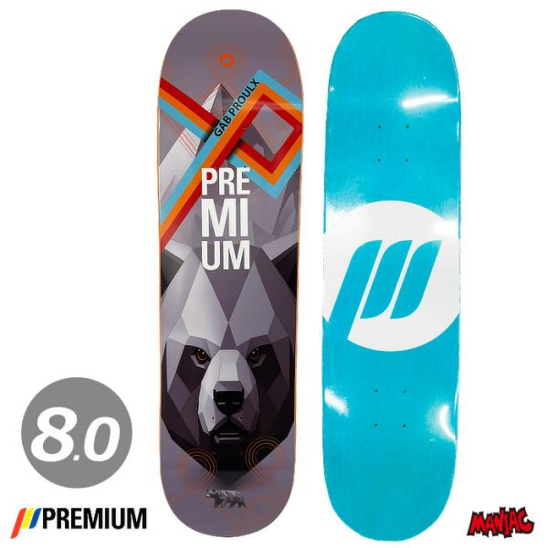 スケボー デッキ 単品 スケートボード PREMIUM プレミアム BEAR GAB PROULX ...