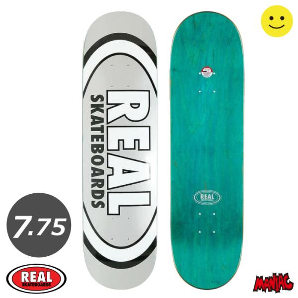 スケボー 子供 キッズ デッキ 単品 スケートボード REAL リアル TEAM CLASSIC O...