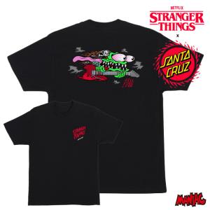 【スケボー】SANTA CRUZ STRANGER THINGS EDDIE SLASHER T-SHIRT Tシャツ