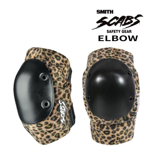 スケートボード スケボー プロテクター SMITH SCABS LEOPARD ELITE ELBO...