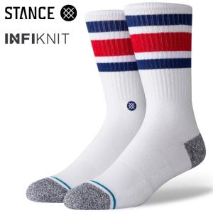 STANCE SOCKS スタンスソックス メンズ靴下 BOYD ST - Blue - INFIKNIT インフィニット｜maniac