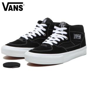 VANS バンズ ヴァンズ スニーカー ミドルカット (VN0A5FCDY28) SKATE HALF CAB - BLACK/WHITE スケートハーフキャブ ブラック｜maniac