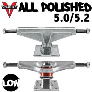 スケボー トラック ベンチャー VENTURE TRUCK OG DOTS RAW 5.2 HIGH