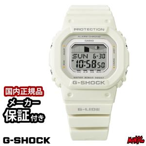 Gショック ジーショック 5600 レディース G-SHOCK 腕時計 GLX-S5600-7BJF ホワイト G-LIDE GLIDE Gライド タイドグラフ 防水 デジタル時計