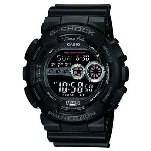 腕時計 カシオ メンズ GD-100-1BDR (G310) Casio Men's GD100-1BCR G-Shock X-Large Black Multi-Functional｜maniacs-shop