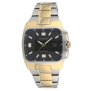 腕時計 フリースタイル メンズ watch91 Freestyle Men's Zephyr 2 Tone Stainless Steel Watch 61809 Dr｜maniacs-shop