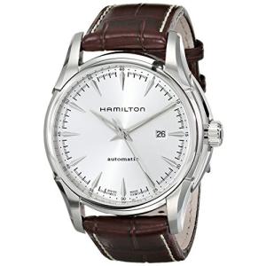 腕時計 ハミルトン メンズ H32715551 Hamilton Men's H32715551 Jazzmaster Viewmatic Silver Dial Watch