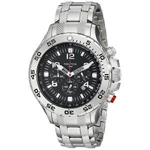 腕時計 ノーティカ メンズ N19508G Nautica Men's 19508G NST Stainless Steel Watch｜maniacs-shop