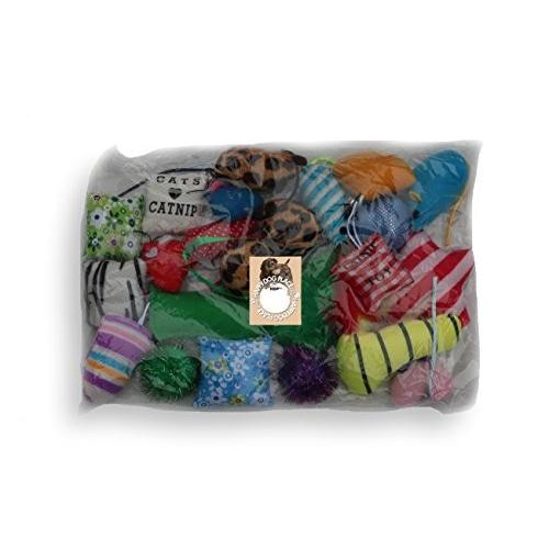 猫おもちゃ ネコ ねこ gsej Grab Bag Catnip 24 Pieces cat Toy...