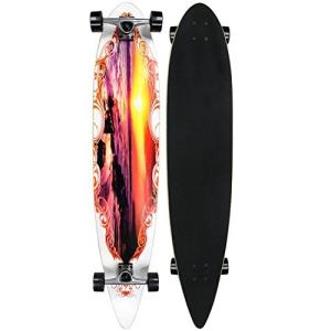 ロングスケートボード スケボー 海外モデル KRCS-14 Krown Sunset City Surf Longboard Skateboar