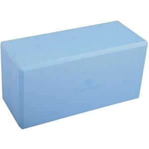 ヨガブロック フィットネス BL-FOAM-5-BIGBLUE Hugger Mugger Big Blue Foam Yoga Block｜maniacs-shop