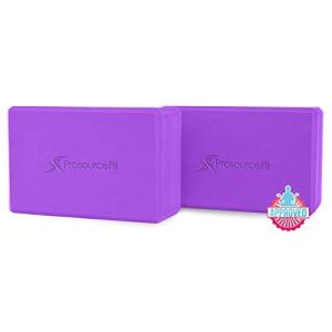 ヨガブロック フィットネス ps-2402-blocks-purple ProsourceFit Foam Yoga Blocks, High Density EVA Yo｜maniacs-shop