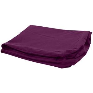 ヨガ フィットネス 242DBY Bean Products Zabuton Meditation Cushion, Small, Burgundy - 10oz Cotton