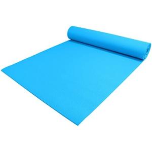 ヨガマット フィットネス Y041MATLBL44 YogaAccessories 1/4" Thick High-Density Deluxe Non-Slip Exerci