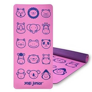 ヨガマット フィットネス unknown Yogi Junior Kids Yoga Mat - PVC Free - Double Layered TPE Foam｜maniacs-shop