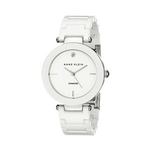 腕時計 アンクライン レディース AK/1019WTWT Anne Klein Women's AK/1019WTWT Diamond-Accented Watch