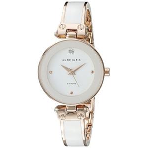 腕時計 アンクライン レディース AK/1980WTRG Anne Klein Women's Genuine Diamond Dial Bangle Watch