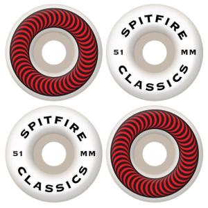 ウィール タイヤ スケボー 2001000151 Spitfire Classic Series 51mm High Performance Skateboard Wheel｜maniacs-shop