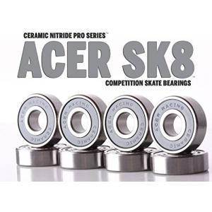 ベアリング スケボー スケートボード B005HZADBYFBA Skateboard Wheel & Truck Titanium Hardware by｜maniacs-shop