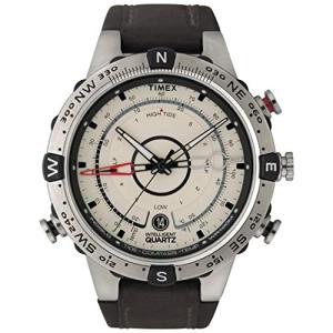 腕時計 タイメックス メンズ T2N721DH Timex Men's T2N721 Intelligent Quartz Compass Tide Temperature