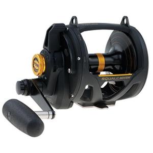 リール ペン Penn 1292938 PENN 1292938 Squall Lever Drag 2-Speed Trolling Fishing Reel, 890/50, black, IGF｜maniacs-shop