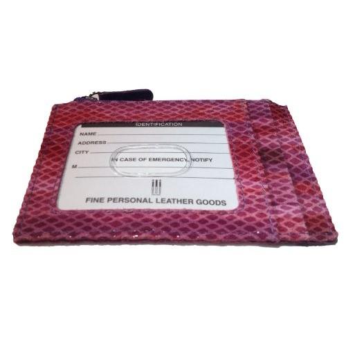 ILI アメリカ 日本未発売 ILI Womens Cowhide Leather Credit C...