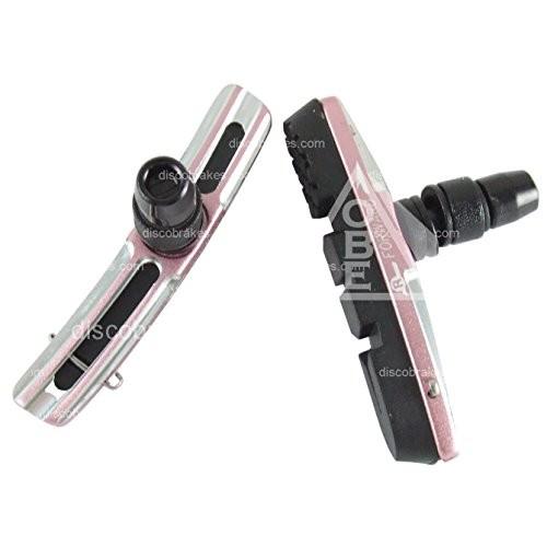 ブレーキ パーツ 自転車 OBE-M33N-PNK DiscoBrakes CNCed V Brak...