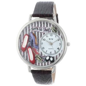 腕時計 気まぐれなかわいい プレゼント WHIMS-U1010005 Whimsical Gifts Shoe Shopper Watch in Sil