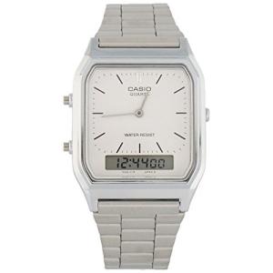 腕時計 カシオ メンズ Aq230a7d Casio - Mens Watch - AQ230A7D, Silver, Core｜maniacs-shop