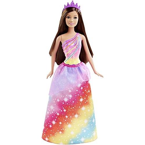 バービー バービー人形 DHM52 Barbie Princess Doll, Rainbow Fa...
