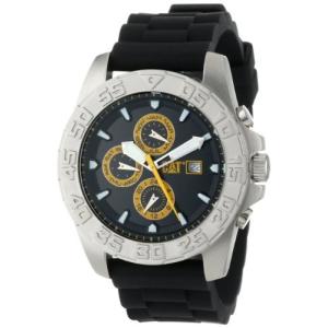 腕時計 キャタピラー メンズ PN14921124 CAT WATCHES Men's PN14921124 DPS Multi-Function Black and Ye｜maniacs-shop