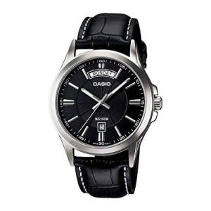 腕時計 カシオ メンズ MTP-1381L-1AVDF (A844) Casio Classic Watch, Black, Black, Strap｜maniacs-shop