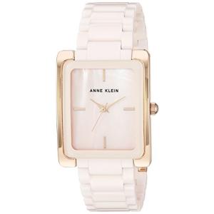 腕時計 アンクライン レディース AK/2952LPRG Anne Klein Women's Ceramic Bracelet Watch