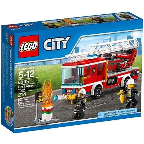 レゴ シティ 60107 はしご車 214ピース LEGO City Fire Ladder Tru...