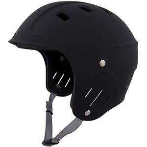 ウォーターヘルメット 安全 マリンスポーツ NRS NRS Chaos Full-Cut Kayak Helmet-Black-L｜maniacs-shop