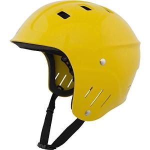ウォーターヘルメット 安全 マリンスポーツ NRS NRS Chaos Helmet - Full Cut Yellow Small