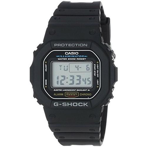 腕時計 カシオ メンズ DW5600E-1V-BLK Casio DW5600E-1V G Shoc...