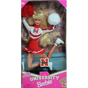 バービー バービー人形 大学 17193 Barbie Nebraska Cornhuskers University Cheerleader｜maniacs-shop