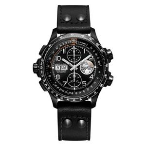 腕時計 ハミルトン メンズ H77736733 Hamilton Khaki Aviation X-Wind Lefty Automatic Men's Chronograph｜maniacs-shop