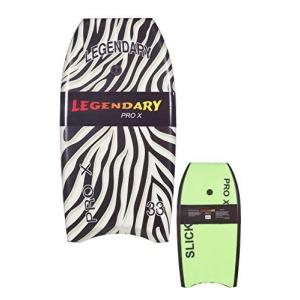 ボディボード マリンスポーツ EPEP GYN Trade Heat Sealed Legendary Pro X Bodyboard Hard Slick Print