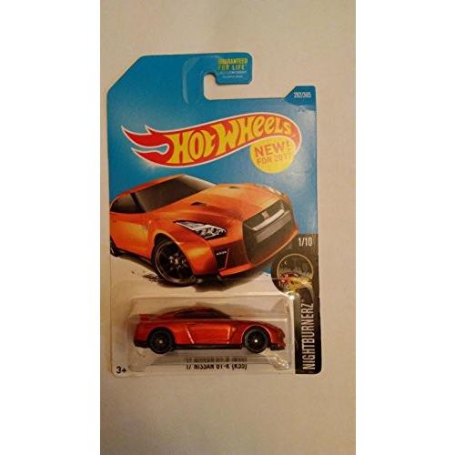 ホットウィール Hot Wheels '17ニッサン GT-R (R35) ナイトバナーズ 1/10...