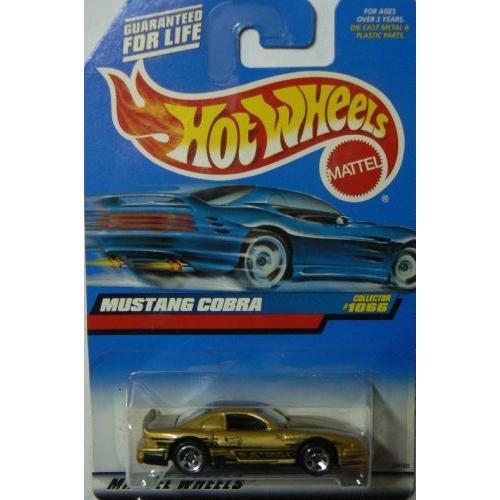 ホットウィール Hot Wheels マスタングコブラ コレクター#1066 ゴールド Mustan...