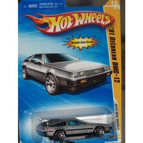 ホットウィール マテル ミニカー Hot Wheels Delorean DMC-12 2010 N...