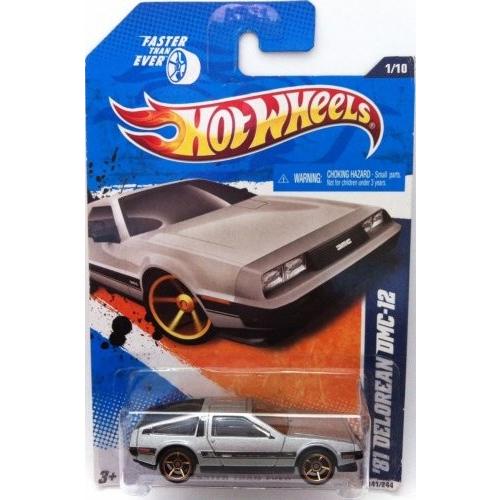 ホットウィール マテル ミニカー 1 Hot Wheels 2011, &apos;81 Delorean D...