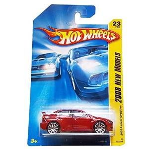 ホットウィール Hot Wheels 2008ランサーエボリューション 2008ニューモデル 23/40 レッド Lancer Evolution｜maniacs-shop