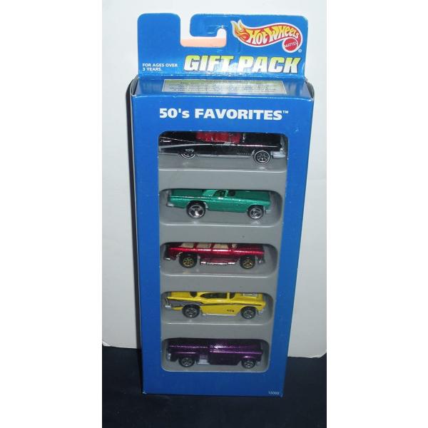 ホットウィール マテル ミニカー na Hot Wheels Gift Pack 50&apos;s Favo...