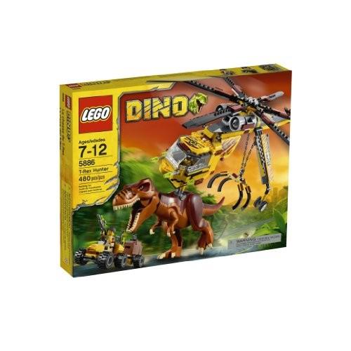 レゴ ディノ 5886 ティーレックスハンター Tレックス 480ピース LEGO DINO 2つの...
